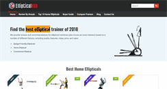Desktop Screenshot of ellipticalhub.com